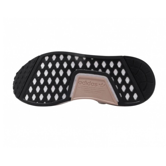 Adidas NMD R1 Boost Women Casual Running Shoe White Athletic Sneaker Trainer - Picture 5 of 11